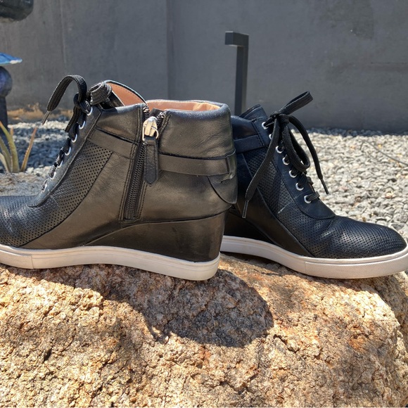 Lines Paulo wedge lace-up boots - Picture 3 of 11